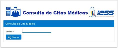 agenda de citas medicas iess|CONSULTAS CITAS MÉDICAS